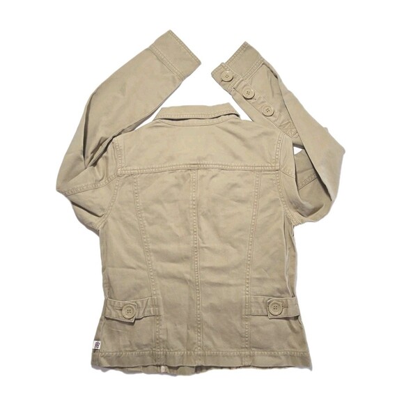 VTG 2000s Khaki Button Up Jacket XS Bella Swan Twilight Aesthetic Grunge Indie - Picture 15 of 15